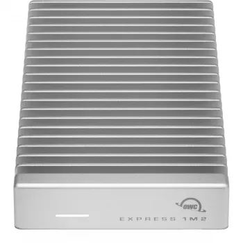 Other World Computing OWC Express 1M2 - carcasa de almacenamiento - tarjeta M.2 NVMe - USB4 - plata (OWCUS4EXP1M2)