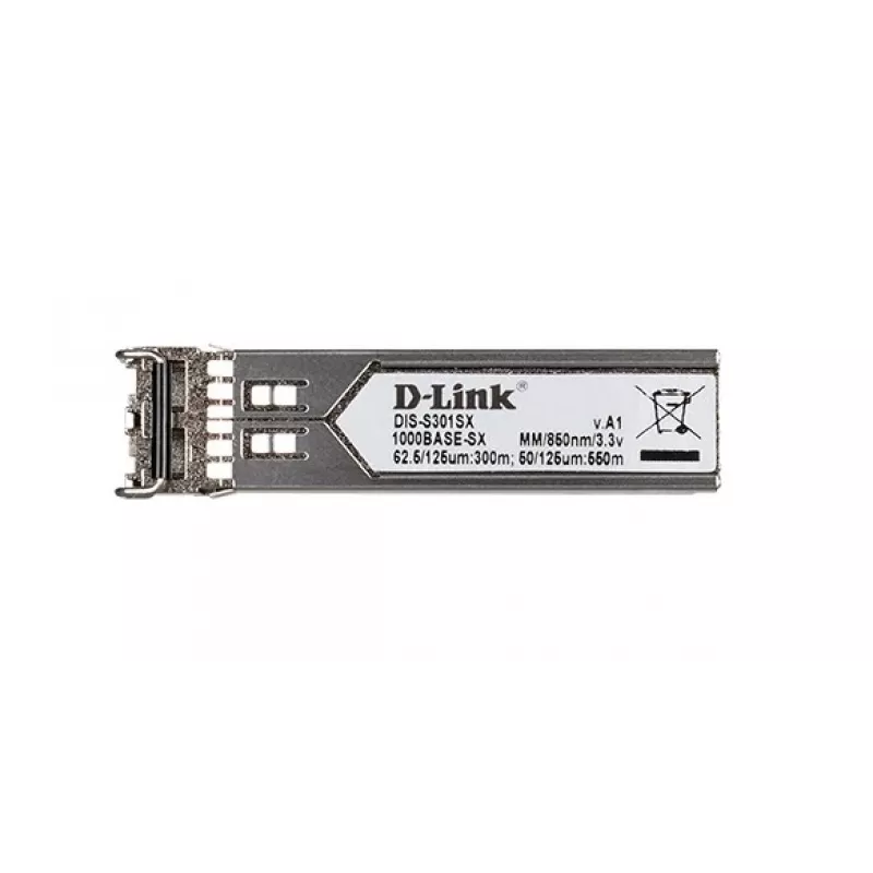 Transceptor industrial D-Link Mini-GBIC SFP de 1 puerto a 1000BaseSX