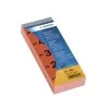 Bloques de números autoadhesivos HERMA 1-500 rojo 28x56 mm