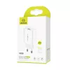 Cargador usams T22 18W QC 3.0 con Cable USB-C — Cargador Rápido de 18W, Quick Charge 3.0