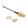 Cable de antena WLAN DeLOCK 88409 0,05 m Negro
