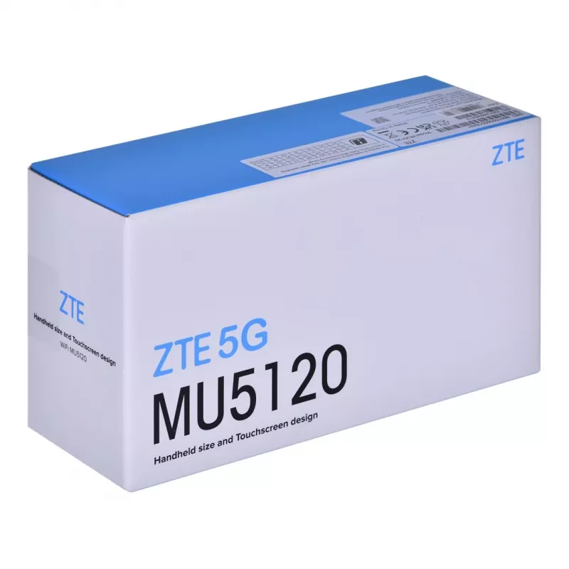 ZTE MU5120 router móvil 5G con Wi-Fi 6, AX3600, powerbank de 10000 mAh, USB-C, gris