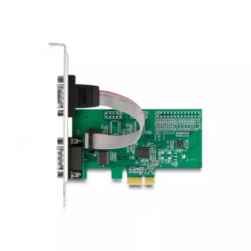 DeLOCK 89555 tarjeta adaptadora PCIe serie - 2 x RS-232