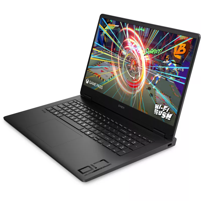 HP OMEN Portátil gaming 17,3 QHD IPS R9-8945HS 32GB/1TB RTX 4060 240Hz nOS 17-db0492ng - Distribución de teclado posiblemente alemán