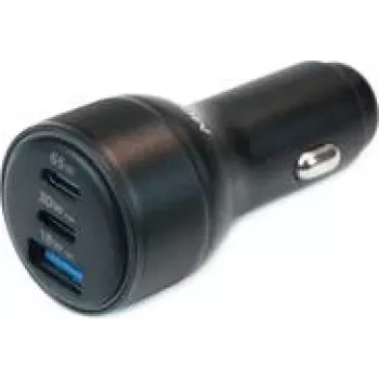 Mobilis Energia Charger 95W cargador de coche 2 USB-C 1 USB-A SB (020018)
