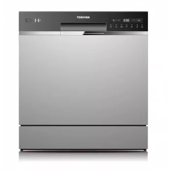 Lavavajillas integrable Toshiba DW-08T2EE(S)-PL — 8 cubiertos, clase de eficiencia energética F, 49 dB, 55×59×50 mm