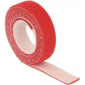 Cierre de velcro DeLOCK 18717 rojo 1 ud.