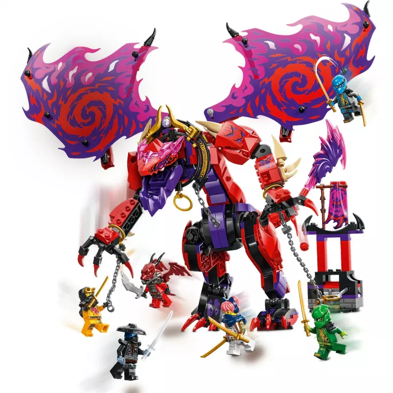 LEGO NINJAGO 71832 Thunderfang Dragón del caos