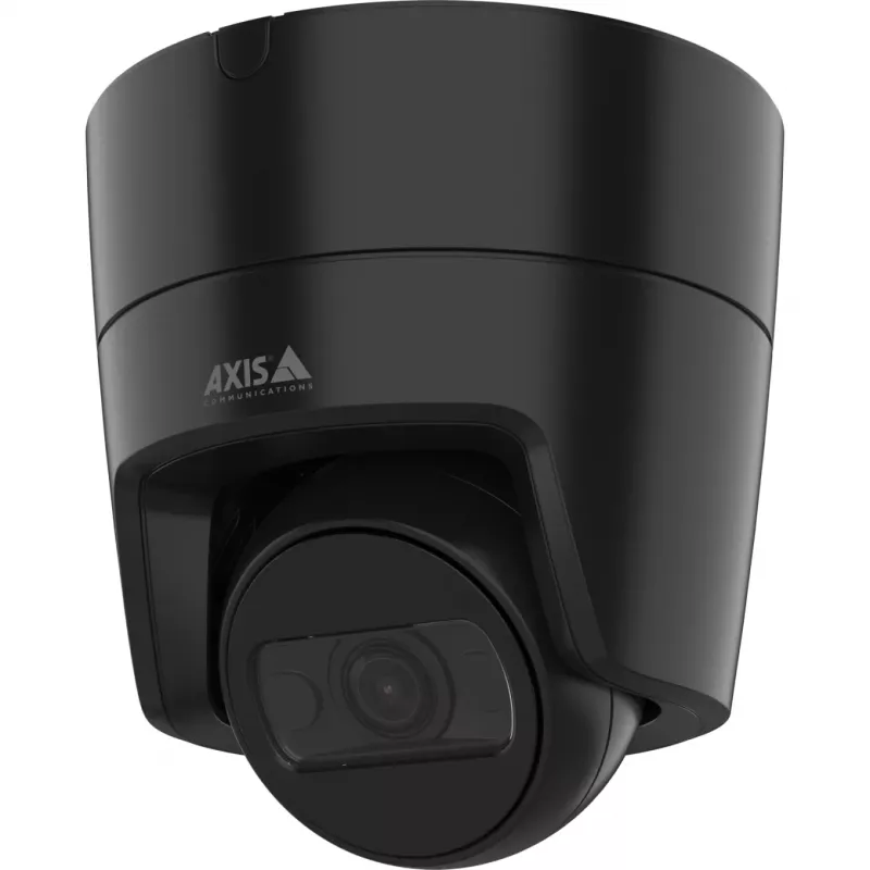 Cámara de vigilancia AXIS M3125-LVE negra — cámara IP exterior, 1080p, PoE, H.264/H.265, condiciones de poca luz, resistente a la intemperie