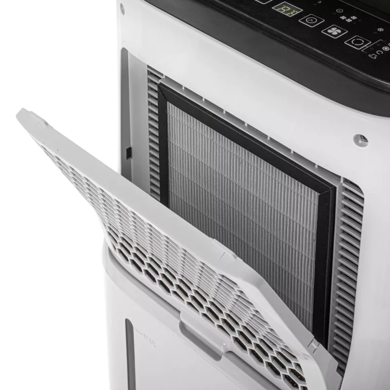 Deshumidificador y purificador de aire 2 en 1 Adler | AD 7863 | Potencia 420 W | Apto para estancias de hasta 140 m³ | Capacidad del depósito de agua 6,5 L | Blanco