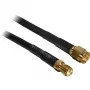 Cable coaxial DeLOCK 10 m SMA m/h CFD200 Negro