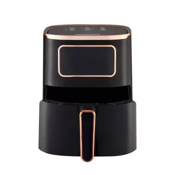 Freidora de aire HEINRICH'S HFR 8216 — 5,0 L, 1450 W, Negro, LED, control táctil