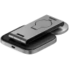 SATECHI estación de carga inalámbrica Qi2 plegable 3 en 1 (gris espacial) con conectores tipo A, C, G