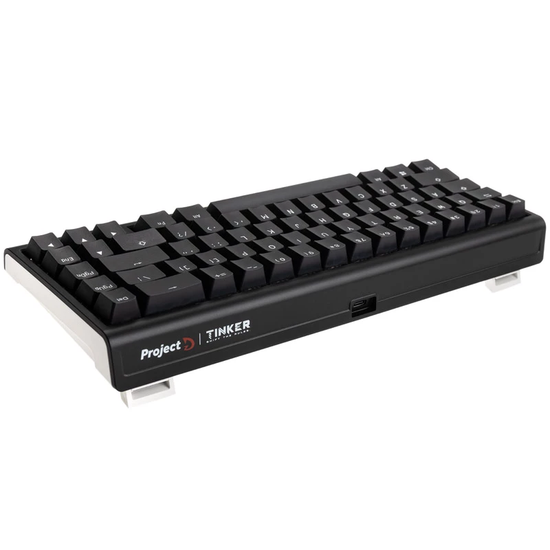 Teclado gaming Ducky Tinker 65 USB QWERTY US inglés negro