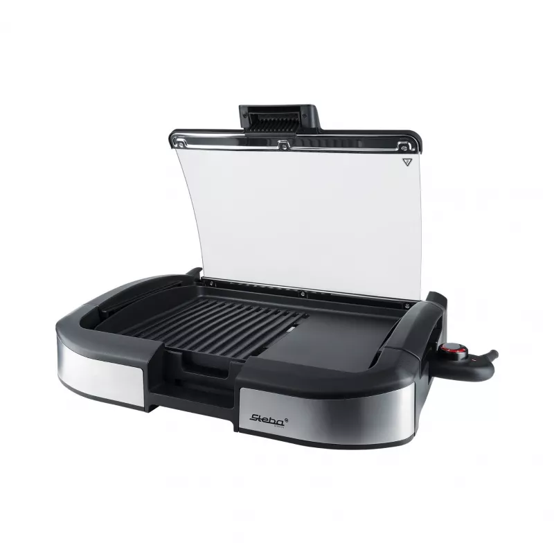 Parrilla eléctrica de mesa Steba VG 195 negra 2200 W