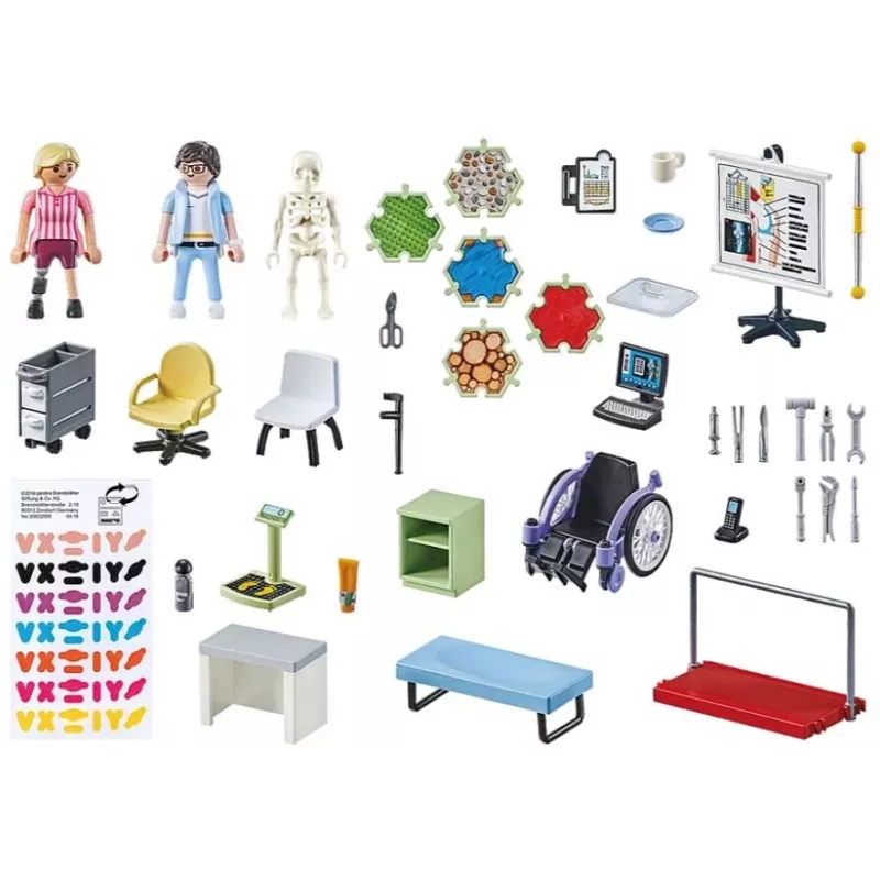 Set de figuras Action Heroes 71617 Ortopedia