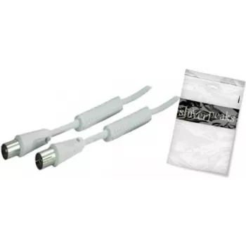 Cable coaxial ShiverPeaks BS80208-128-15 15 m IEC blanco
