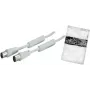 Cable coaxial ShiverPeaks BS80208-128-15 15 m IEC blanco