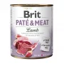 Alimento húmedo para perros Brit Paté & Meat con cordero 800 g – comida completa adult en lata, 11 % proteína, 9 % grasa, 75 % humedad