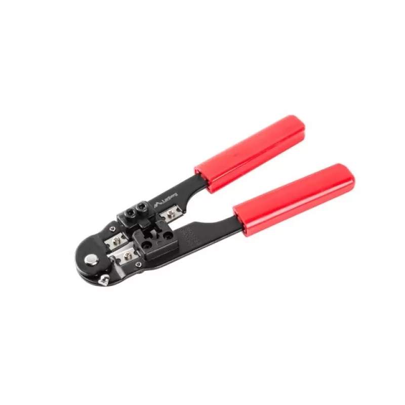 Set de herramientas de red LANBERG comprobador pelacables crimpadora NT-0301 – soporte para conector RJ-12
