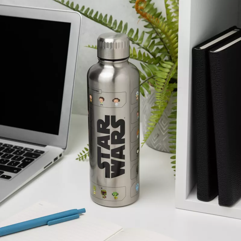 Paladone Star Wars botella de agua de metal