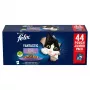 Comida húmeda para gatos Purina Nestlé Felix Fantastic Mix en gelatina multipack 44 x 85 g, adultos, sin gluten