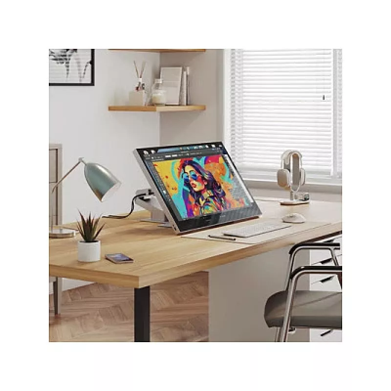 Alogic ASPEKT Touch 32 UHD Gloss monitor dock solo plateado