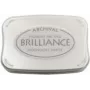 Almohadilla para sellos Artoz Papier Brilliance blanca 9.0 x 6.0 cm