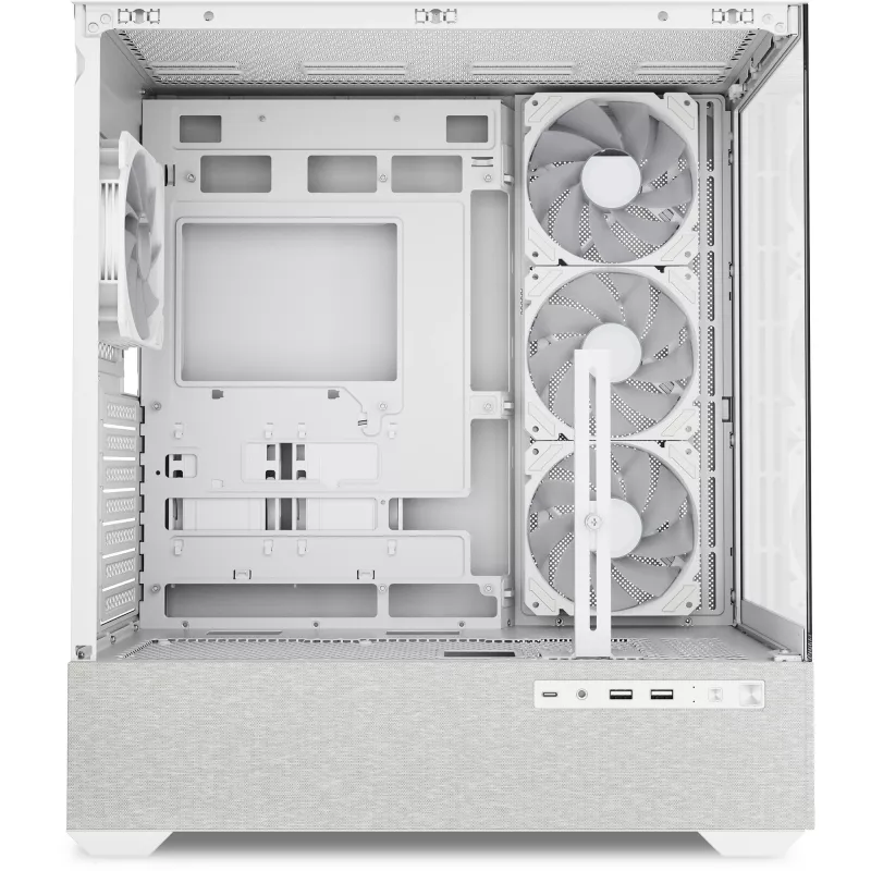 Caja de ordenador Sharkoon AK7 ARGB ATX blanca