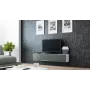 Soporte de TV Cama VIGO 140 30/140/40 blanco/gris brillante
