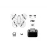 Dron DJI Flip con mando DJI RC 2, 48 MP, 4K HDR (3840x2160), 3110 mAh, 16 m/s, hasta 31 min de vuelo, menos de 249 g, negro/blanco