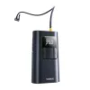 Baseus PrimeTrip VA1 inflador de neumáticos portátil, 75 W, 2 en 1 con linterna y power bank de 6000 mAh, negro