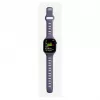 Correa Nomad Tempo Band morada de goma, compatible con smartwatch, 18 mm de ancho, muñeca 135–175 mm