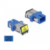 Acoplador de fibra óptica DeLOCK 86888 SC simplex hembra a SC simplex hembra azul