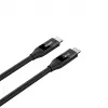 Cable USB-C Unitek C14100ABK01-2M – 2 m, 100 W Power Delivery, 40 Gbit/s datos