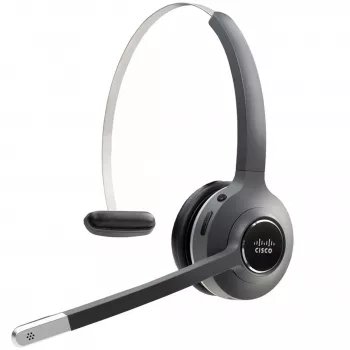 Cisco Headset 561, auricular DECT inalámbrico monoauricular con base multisource para EE. UU. y Canadá, antracita, 1 año de garantía limitada (CP-HS-WL-561-M-EU=)