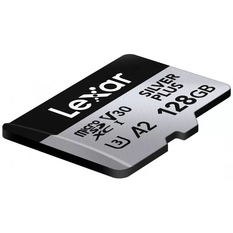 Memoria flash Lexar 128 GB UHS-I MicroSDXC Professional SILVER PLUS