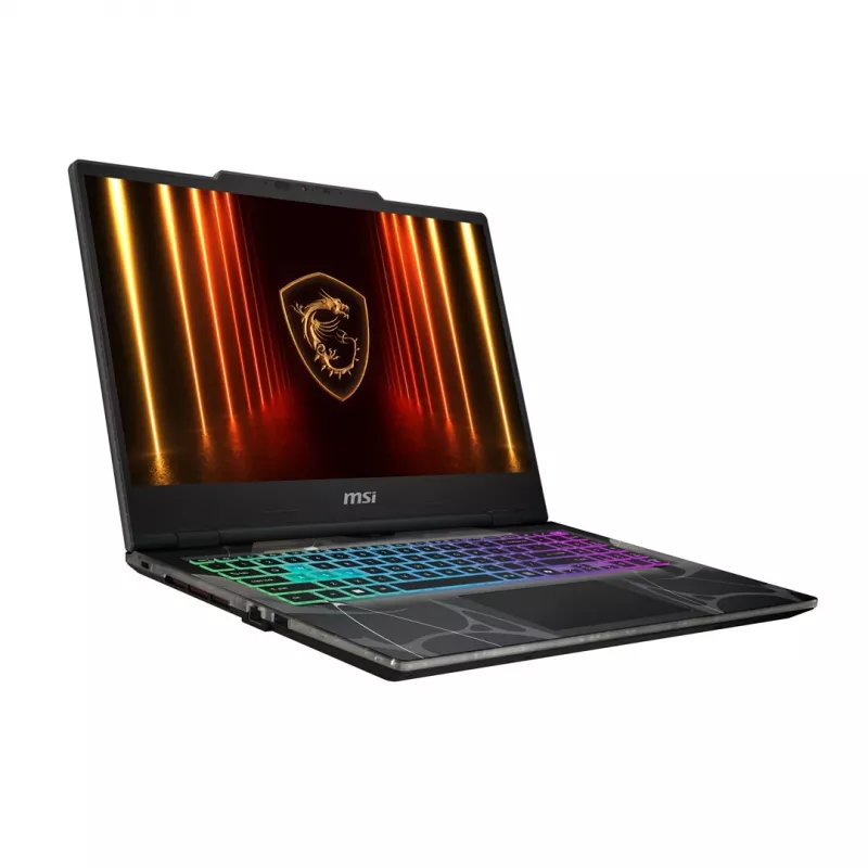 Portátil MSI Cyborg 15 B2RWEKG-044XPL Intel Core 5 210H 39,6 cm (15,6 inch) Full HD 16 GB DDR5-SDRAM 512 GB SSD NVIDIA GeForce RTX 5050 Wi-Fi 6E (802.11ax) Free DOS negro