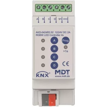 MDT AKD-0424R2.02 controlador LED RGBW 4 canales (AKD-0424R2.02)