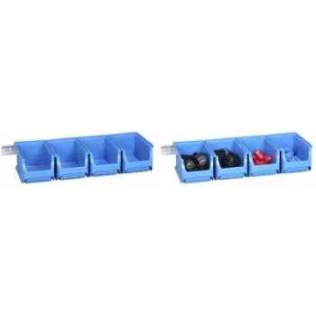 Set de cajas de almacenamiento vistas allit Sichtlagerkasten ProfiPlus 3/5 resistente a temperaturas hasta -10 °C
