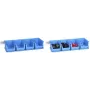 Set de cajas de almacenamiento vistas allit Sichtlagerkasten ProfiPlus 3/5 resistente a temperaturas hasta -10 °C