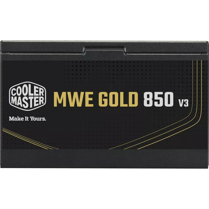 Fuente de alimentación Cooler Master MWE Gold 850 V3 850W 80+Gold No modular ATX 3.1 Ventilador 120mm Garantía 5 años