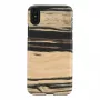 Funda para smartphone man and wood para iPhone X/XS — ébano blanco negro