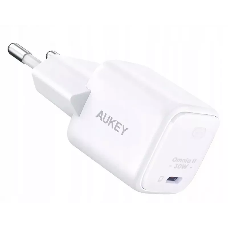 Cargador de pared PA-B1L Blanco Omnia II Mini 1xUSB-C PowerDelivery 30W 5A
