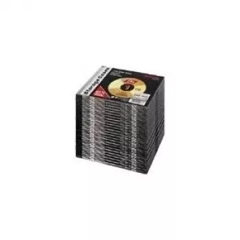 Caja fina para CD Hama 00051167 negro pack de 25 unidades 1 disco