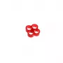 Peine de cables E22 4-Slot Stealth - rojo