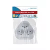 Esperanza ELK303W regleta eléctrica, 3 tomas, blanca