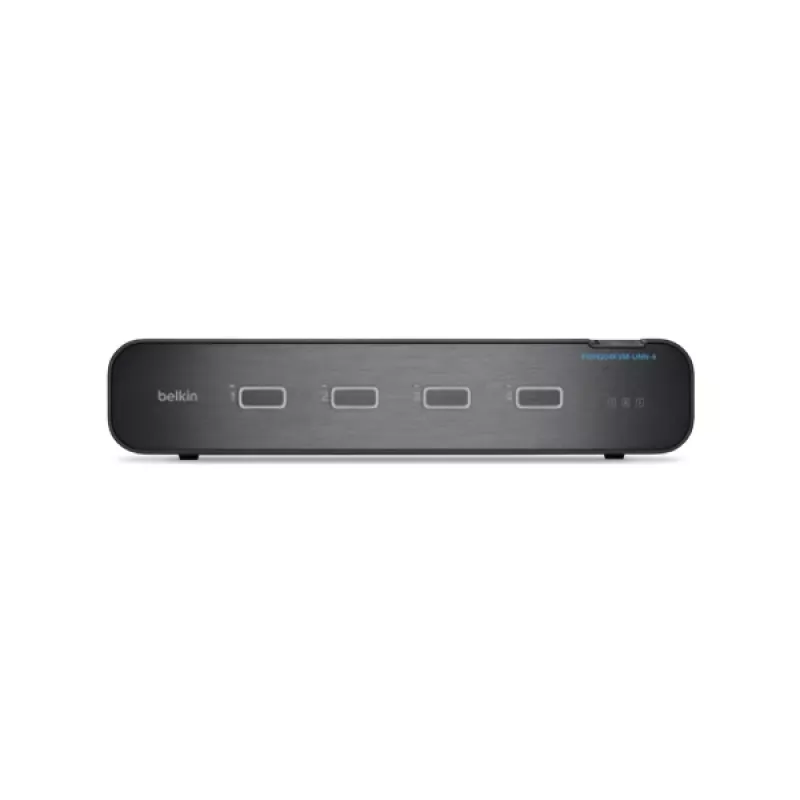 Belkin F1DN204KVM-UNN4 Universal Secure Dual-Head 4P conmutador KVM de sobremesa