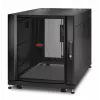 Carcasa de rack para servidores APC NetShelter SX 12U negra