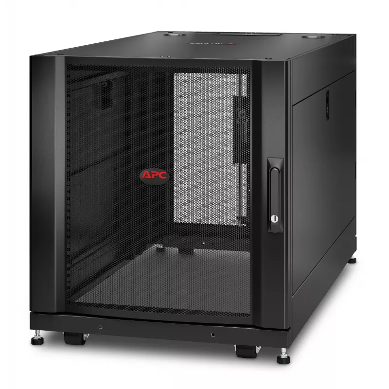 Carcasa de rack para servidores APC NetShelter SX 12U negra